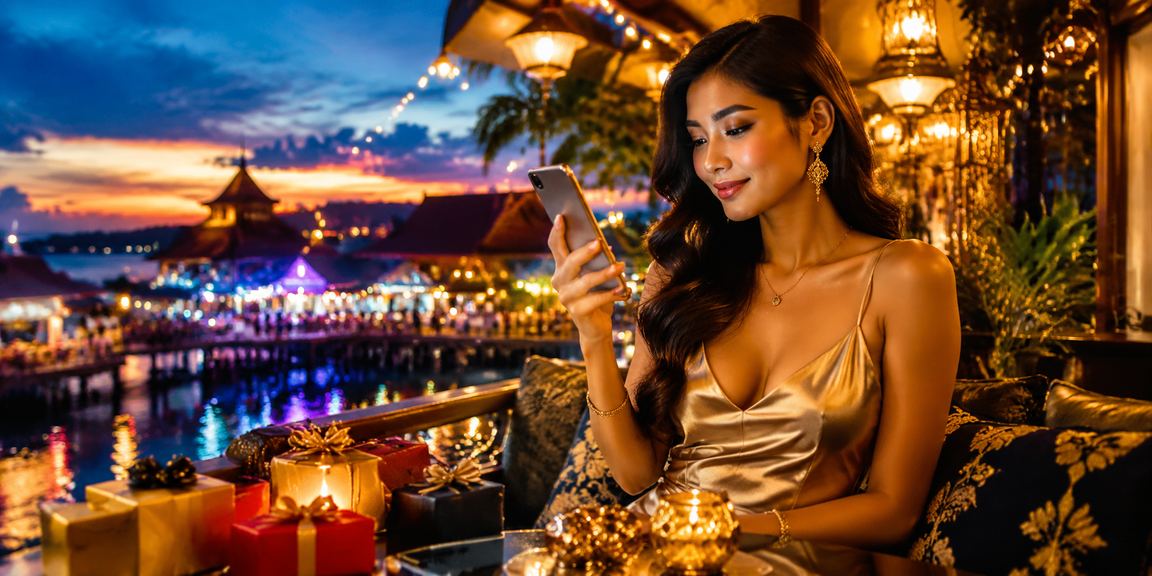 Pengguna d90 mengakses platform kasino mudah alih di Malaysia menggunakan telefon pintar